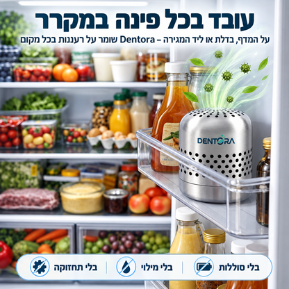 דנטורה – הפתרון המתקדם לנטרול ריחות במקרר