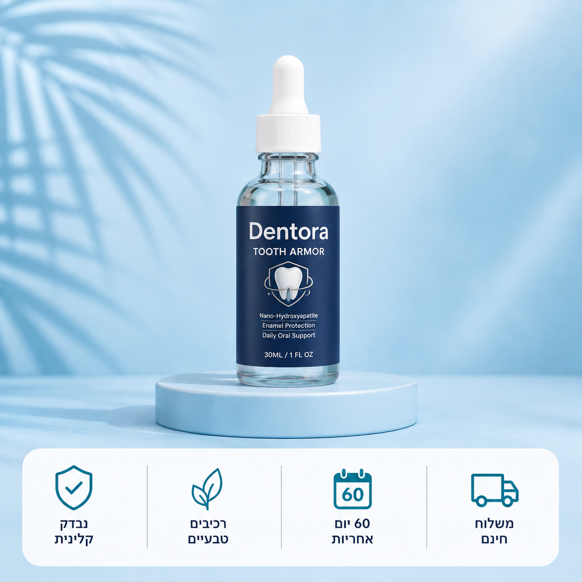 Dentora- פתרון מתקדם לחיזוק ושיקום השיניים